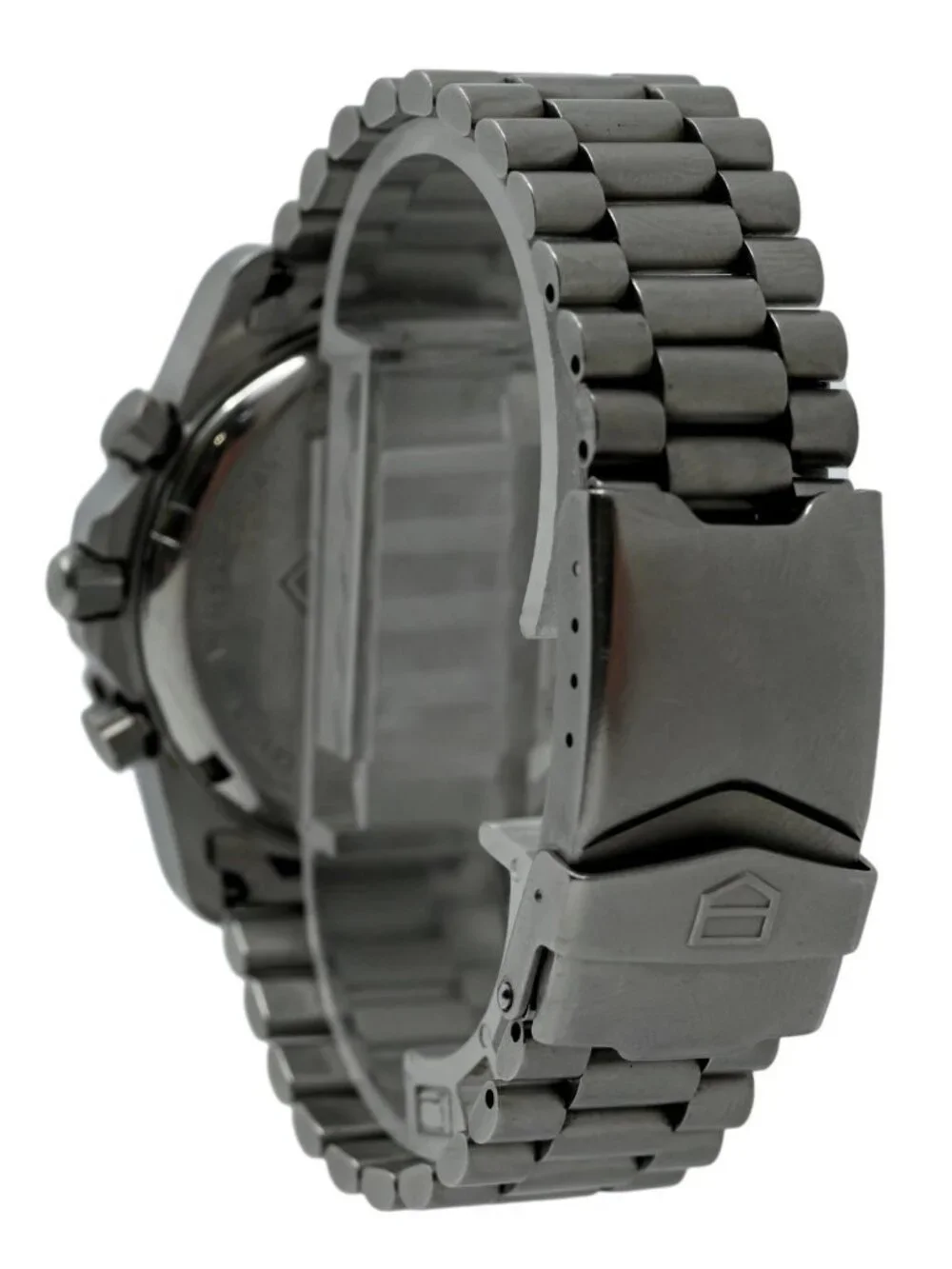Tag Heuer 38mm Men's 2000 Series Swiss Quartz Chronograph SS Watch- 540.206 R!